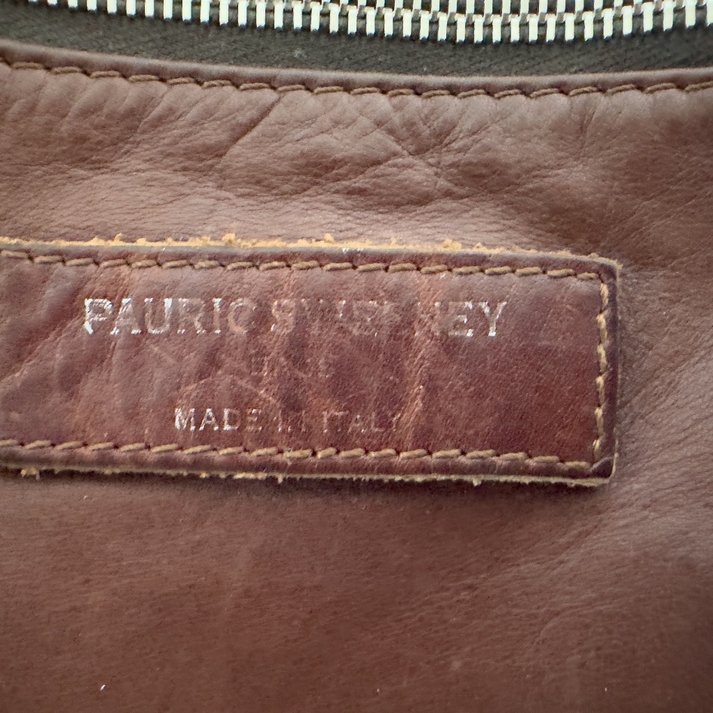 Dark Purple Pauric Sweeney Python Bag - image 6